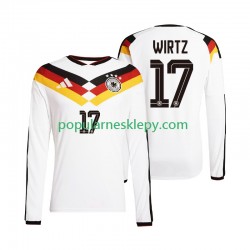 Koszulka Długi Męska Reprezentacji Niemiec Pierwszy strój Florian Wirtz 17 World Cup 2026