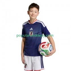Koszulka Krótka dla Dzieci Reprezentacji Japonii Pierwszy strój World Cup 2026