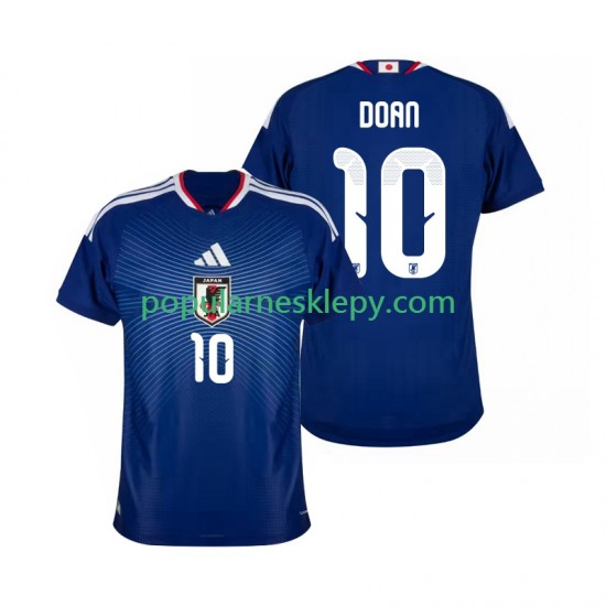 Koszulka Krótka Męska Reprezentacji Japonii Pierwszy strój Ritsu Doan 10 World Cup 2026 Koszulka Krótka Męska Reprezentacji Japonii Pierwszy strój Ritsu Doan 10 World Cup 2026