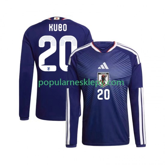 Koszulka Długi Męska Reprezentacji Japonii Pierwszy strój Kubo 20 World Cup 2026