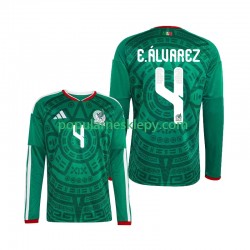 Koszulka Długi Męska Reprezentacji Meksyku Pierwszy strój Edson Alvarez 4 World Cup 2026