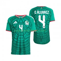 Koszulka Krótka Męska Reprezentacji Meksyku Pierwszy strój Edson Alvarez 4 World Cup 2026