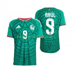 Koszulka Krótka Męska Reprezentacji Meksyku Pierwszy strój Raul Jimenez 9 World Cup 2026