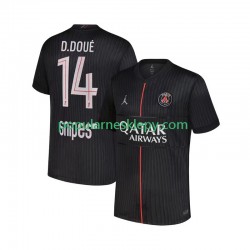 Koszulka Krótka Męska Paris Saint-Germain Czwarty strój Desire Doue 14 2025-2026