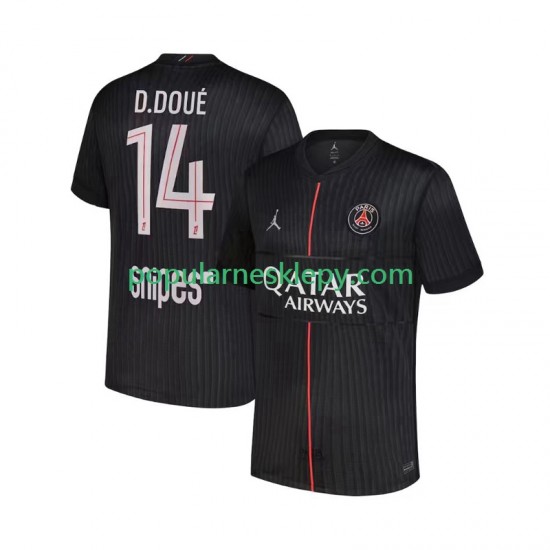Koszulka Krótka Męska Paris Saint-Germain Czwarty strój Desire Doue 14 2025-2026