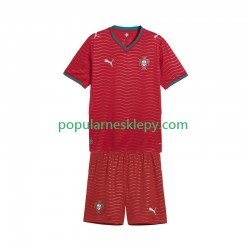 Koszulka Krótka dla Dzieci Reprezentacji Portugalii Pierwszy strój World Cup 2026