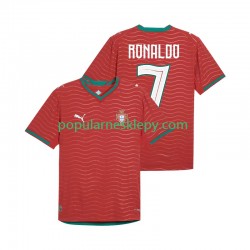 Koszulka Krótka Męska Reprezentacji Portugalii Pierwszy strój Cristiano Ronaldo 7 World Cup 2026