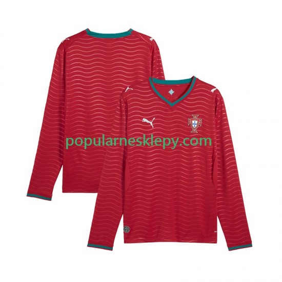 Koszulka Długi Męska Reprezentacji Portugalii Pierwszy strój World Cup 2026