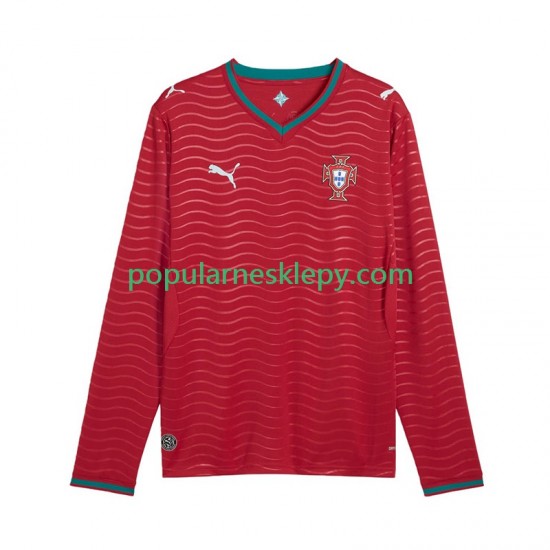 Koszulka Długi Męska Reprezentacji Portugalii Pierwszy strój World Cup 2026