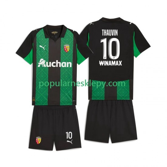 Koszulka Krótka dla Dzieci RC Lens Drugi strój Florian Thauvin 10 2025-2026