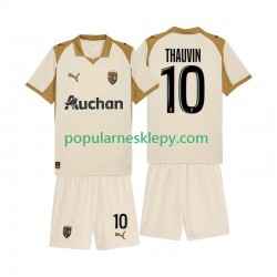 Koszulka Krótka dla Dzieci RC Lens Trzeci strój Florian Thauvin 10 2025-2026