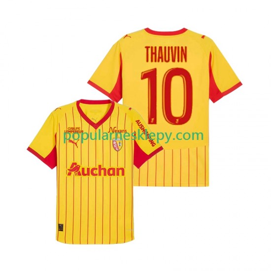 Koszulka Krótka Męska RC Lens Pierwszy strój Florian Thauvin 10 2025-2026