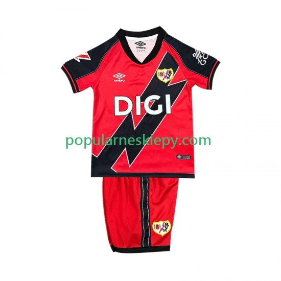 Koszulka Krótka dla Dzieci Rayo Vallecano Drugi strój 2025-2026