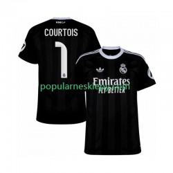 Koszulka Krótka Męska Bramkarz Real Madryt Trzeci strój Thibaut Courtois 1 2025-2026