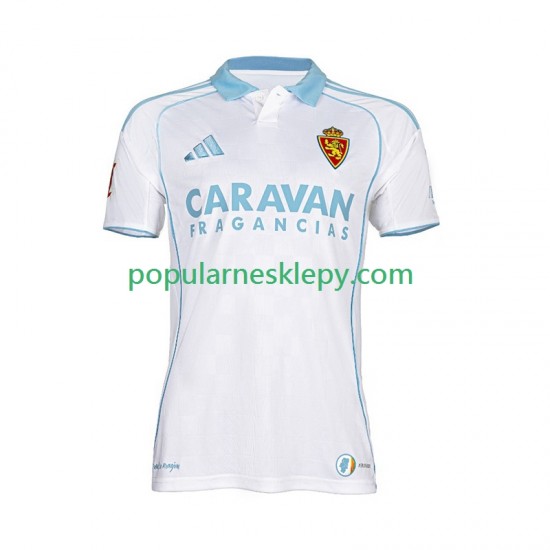 Koszulka Krótka Męska Real Zaragoza Pierwszy strój 2025-2026