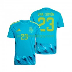 Koszulka Krótka Męska Bramkarz Reprezentacji Hiszpanii Pierwszy strój Unai Simon 23 World Cup 2026
