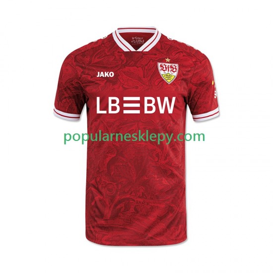 Koszulka Krótka Męska VfB Stuttgart Drugi strój 2025-2026