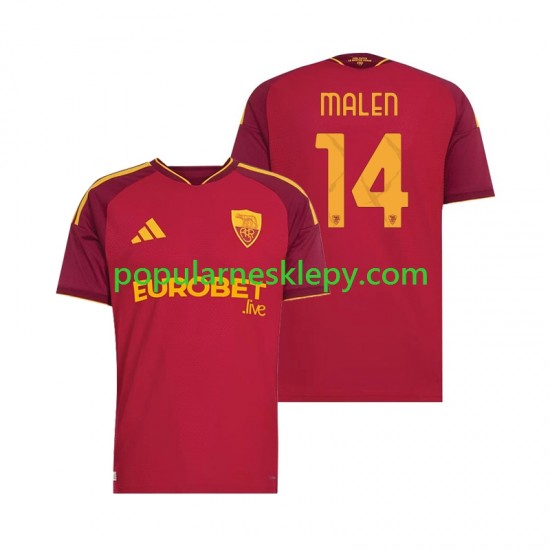 Koszulka Krótka Męska AS Roma Pierwszy strój Donyell Malen 14 2026-2027