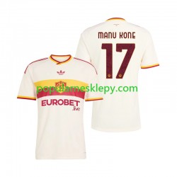 Koszulka Krótka Męska AS Roma Drugi strój Manu Kone 17 2026-2027