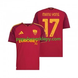 Koszulka Krótka Męska AS Roma Pierwszy strój Manu Kone 17 2026-2027