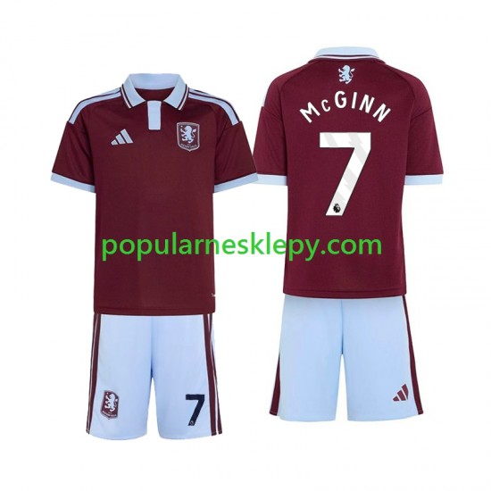 Koszulka Krótka dla Dzieci Aston Villa Pierwszy strój John McGinn 7 2026-2027