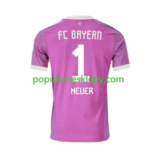 Koszulka Krótka Męska Bramkarz Bayern Monachium Trzeci strój Manuel Neuer 1 2026-2027 Koszulka Krótka Męska Bramkarz Bayern Monachium Trzeci strój Manuel Neuer 1 2026-2027