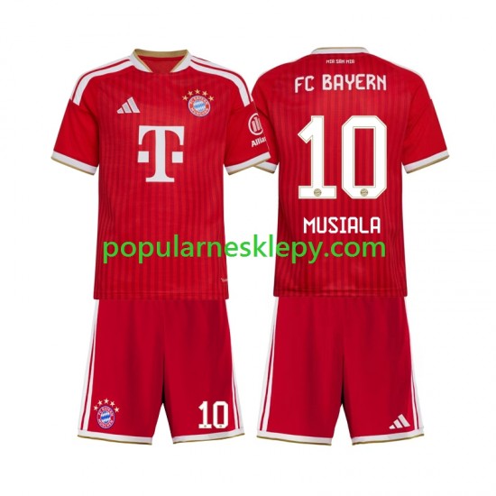 Koszulka Krótka dla Dzieci Bayern Monachium Pierwszy strój Jamal Musiala 10 2026-2027 Koszulka Krótka dla Dzieci Bayern Monachium Pierwszy strój Jamal Musiala 10 2026-2027