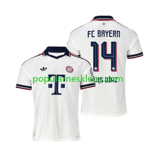 Koszulka Krótka Męska Bayern Monachium Drugi strój Luis Diaz 14 2026-2027