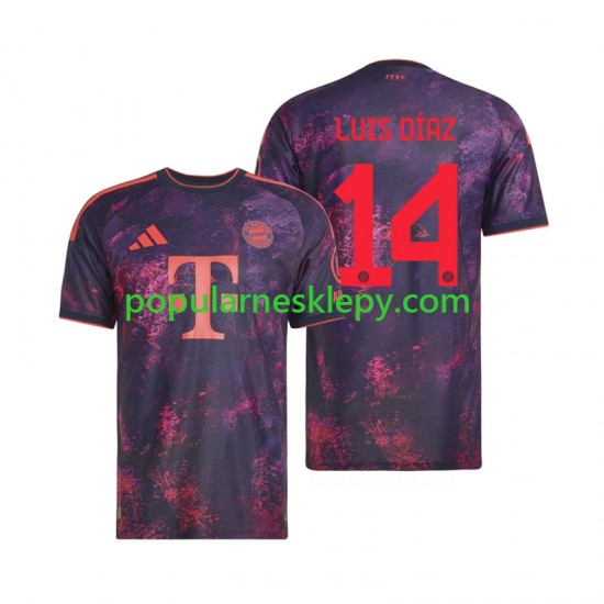 Koszulka Krótka Męska Bayern Monachium Trzeci strój Luis Diaz 14 2026-2027
