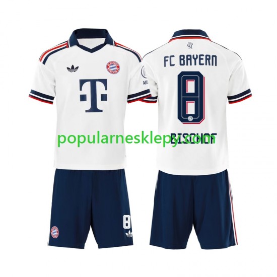 Koszulka Krótka dla Dzieci Bayern Monachium Drugi strój Tom Bischof 8 2026-2027