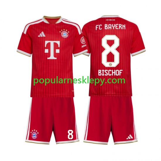 Koszulka Krótka dla Dzieci Bayern Monachium Pierwszy strój Tom Bischof 8 2026-2027
