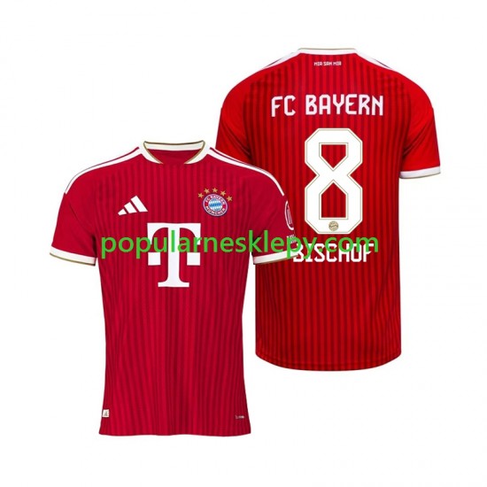 Koszulka Krótka Męska Bayern Monachium Pierwszy strój Tom Bischof 8 2026-2027