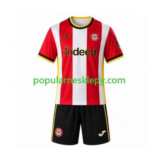 Koszulka Krótka dla Dzieci Pierwszy strój Brentford 2026-2027