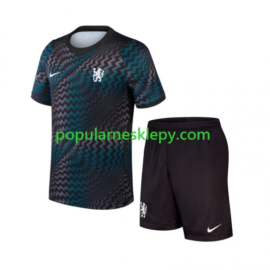 Koszulka Krótka dla Dzieci Bramkarz Chelsea Pierwszy strój 2026-2027