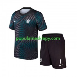 Koszulka Krótka dla Dzieci Bramkarz Chelsea Pierwszy strój Emiliano Martinez 1 2026-2027