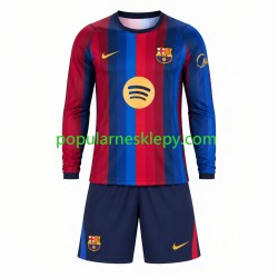 Koszulka Długi dla Dzieci FC Barcelona Pierwszy strój 2026-2027