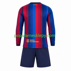Koszulka Długi dla Dzieci FC Barcelona Pierwszy strój 2026-2027