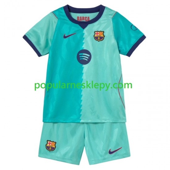 Koszulka Krótka dla Dzieci FC Barcelona Trzeci strój 2026-2027