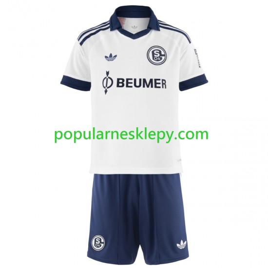 Koszulka Krótka dla Dzieci Schalke 04 Drugi strój FC 2026-2027