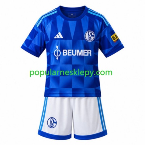 Koszulka Krótka dla Dzieci Schalke 04 Pierwszy strój FC 2026-2027