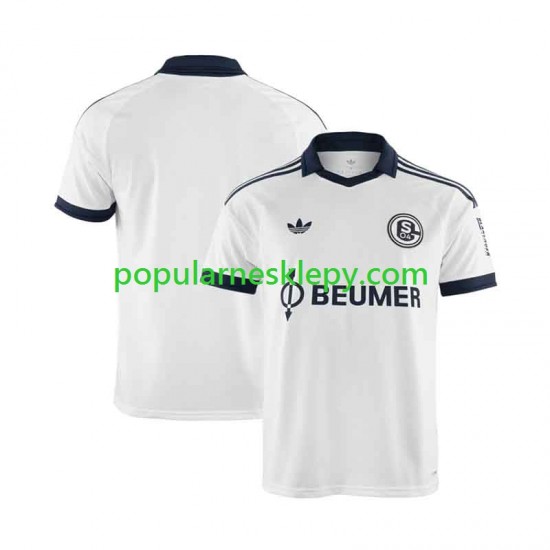 Koszulka Krótka Męska Schalke 04 Drugi strój FC 2026-2027