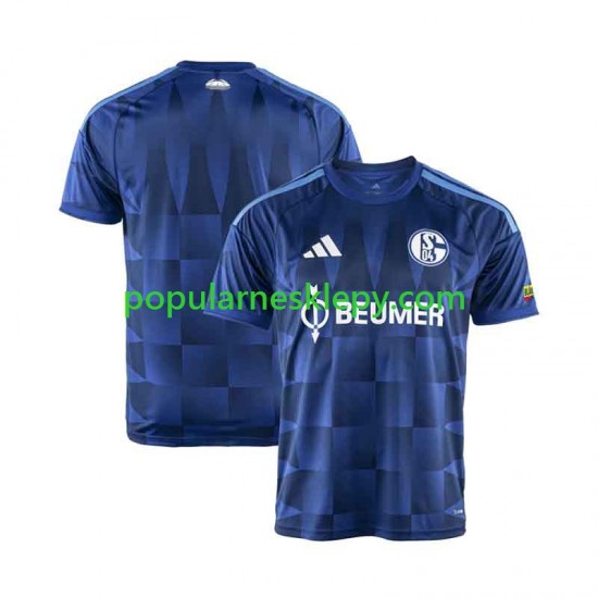 Koszulka Krótka Męska Schalke 04 Pierwszy strój FC 2026-2027