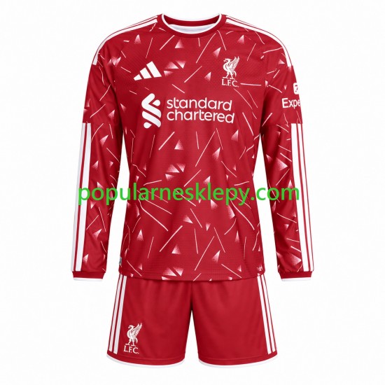 Koszulka Długi dla Dzieci Liverpool Pierwszy strój 2026-2027