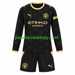 Koszulka Długi dla Dzieci Manchester City Drugi strój 2026-2027