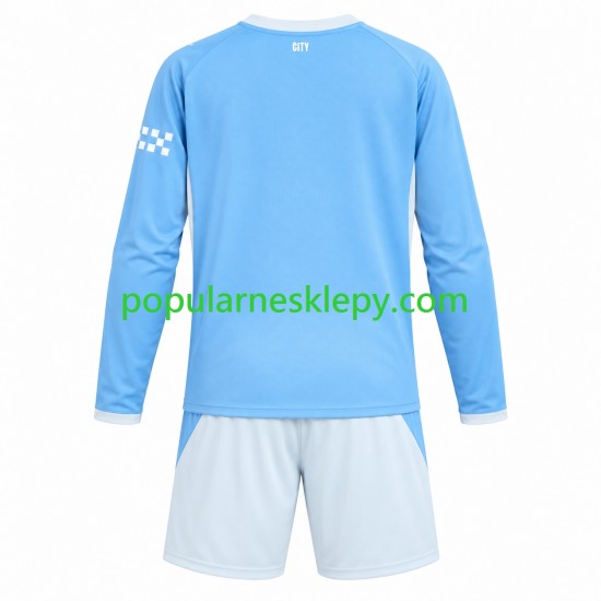 Koszulka Długi dla Dzieci Manchester City Pierwszy strój 2026-2027