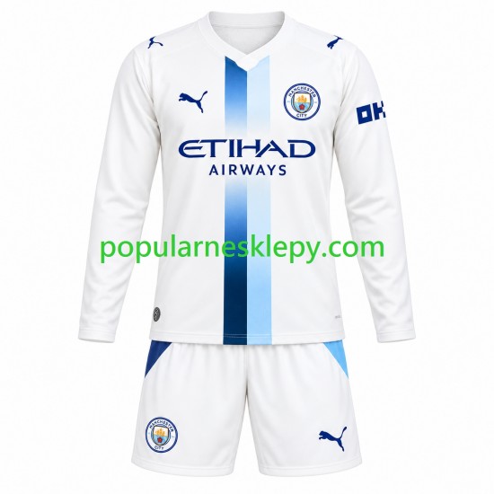 Koszulka Długi dla Dzieci Manchester City Trzeci strój 2026-2027