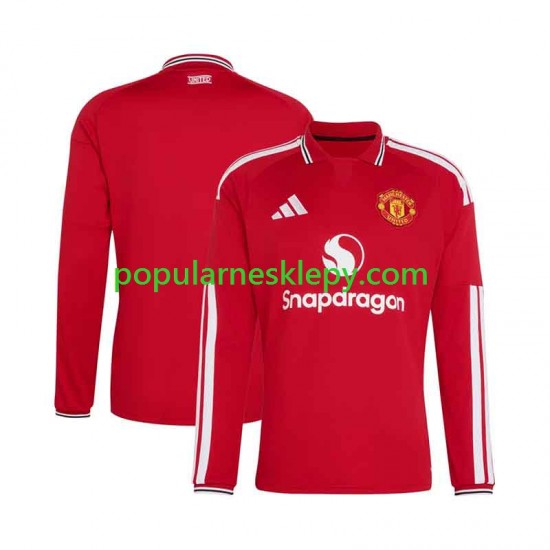 Koszulka Długi Męska Manchester United Pierwszy strój 2026-2027