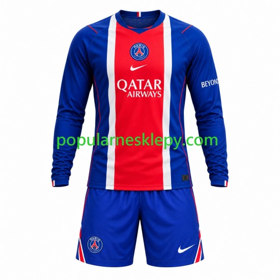 Koszulka Długi dla Dzieci Paris Saint-Germain Pierwszy strój 2026-2027