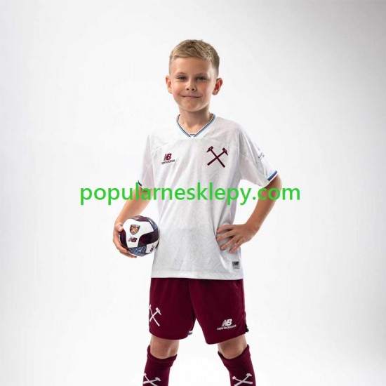 Koszulka Krótka dla Dzieci West Ham United Drugi strój 2026-2027