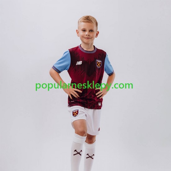 Koszulka Krótka dla Dzieci West Ham United Pierwszy strój 2026-2027